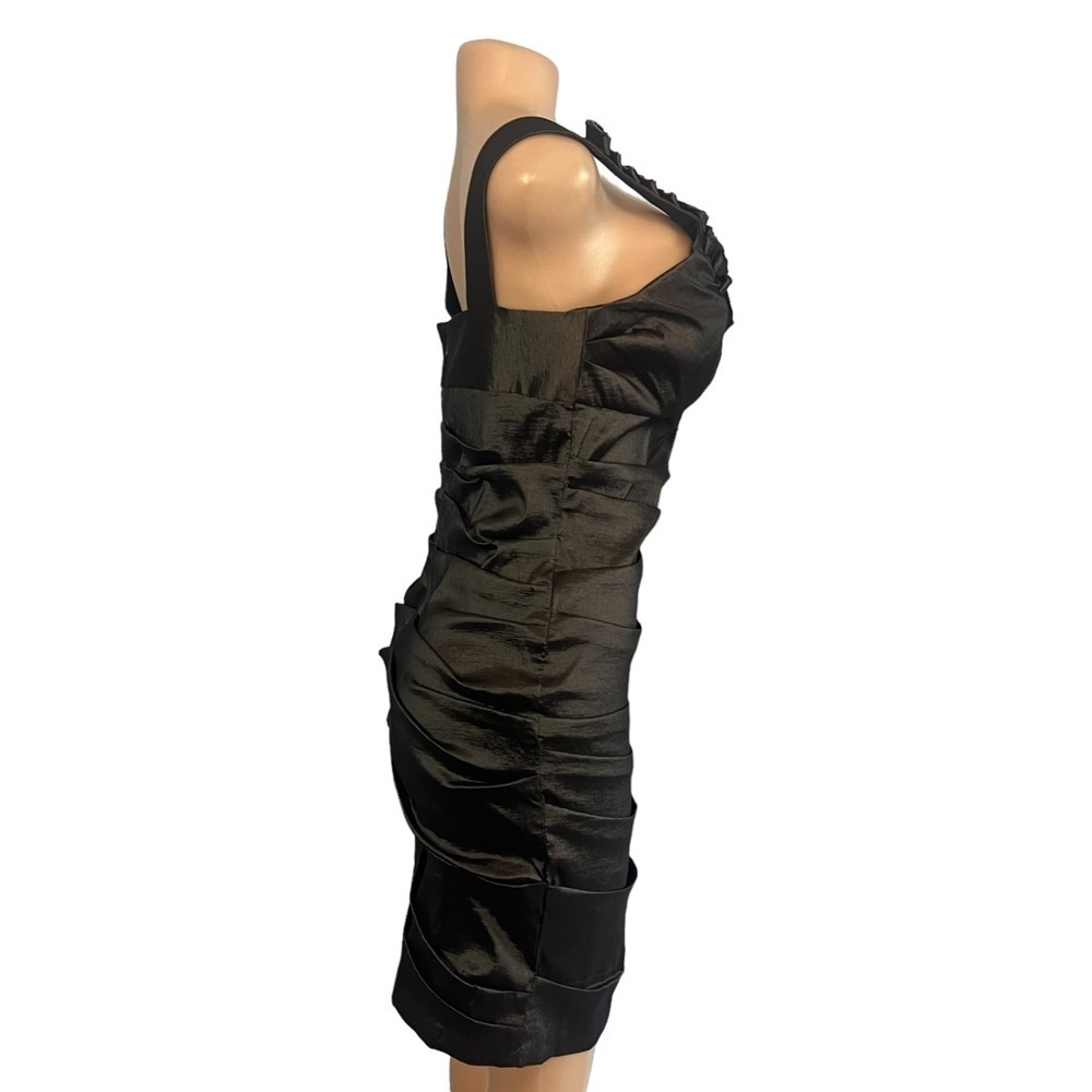 Max and Cleo Greyfrost Ruffle Shift Dress - Picture 4 of 7
